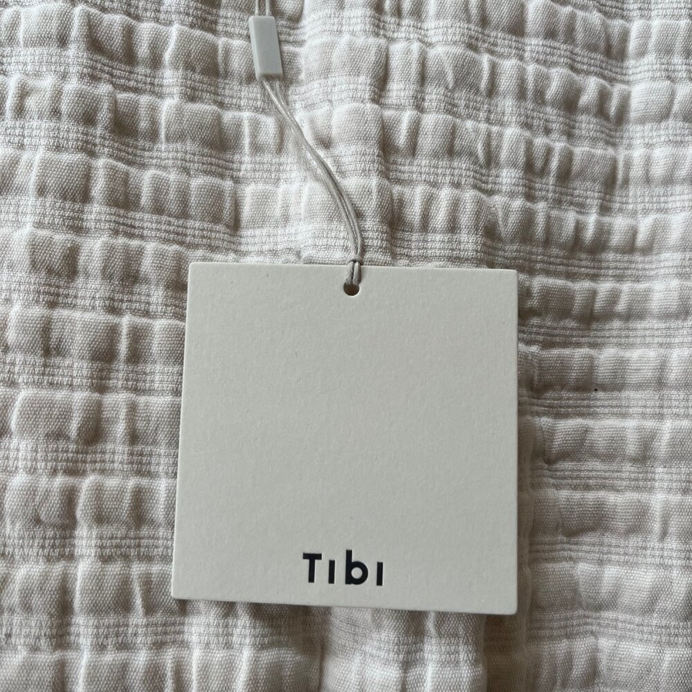 Tibi Chalky Drape Plashet Jogger- Regular- White- SR - Picture 13 of 13